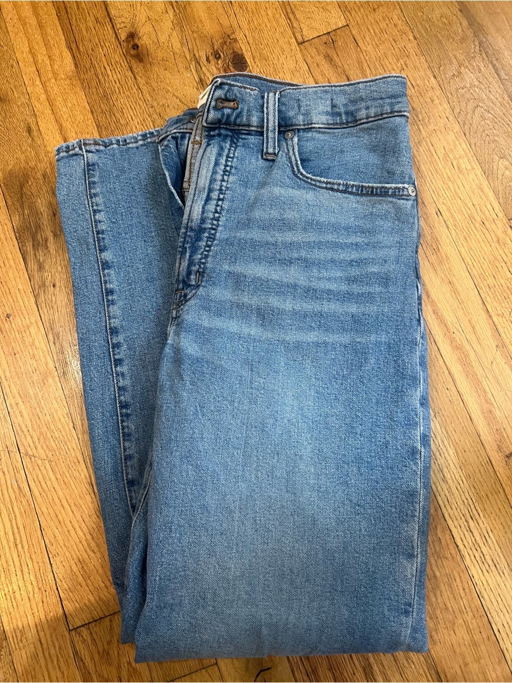 Madewell - the perfect vintage straight crop Jean